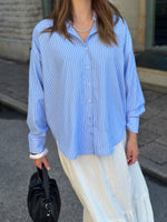 Ladda upp bild till gallerivisning, VEROMODA- FANNI LS SHIRT - HYDRANGEA/SANA
