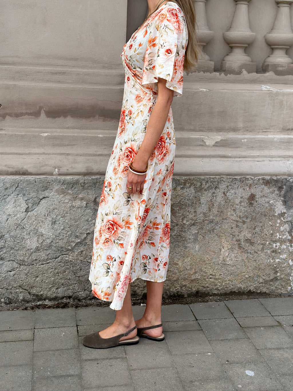 COSY HOUSE - FLOWER DRESS - ORANGE