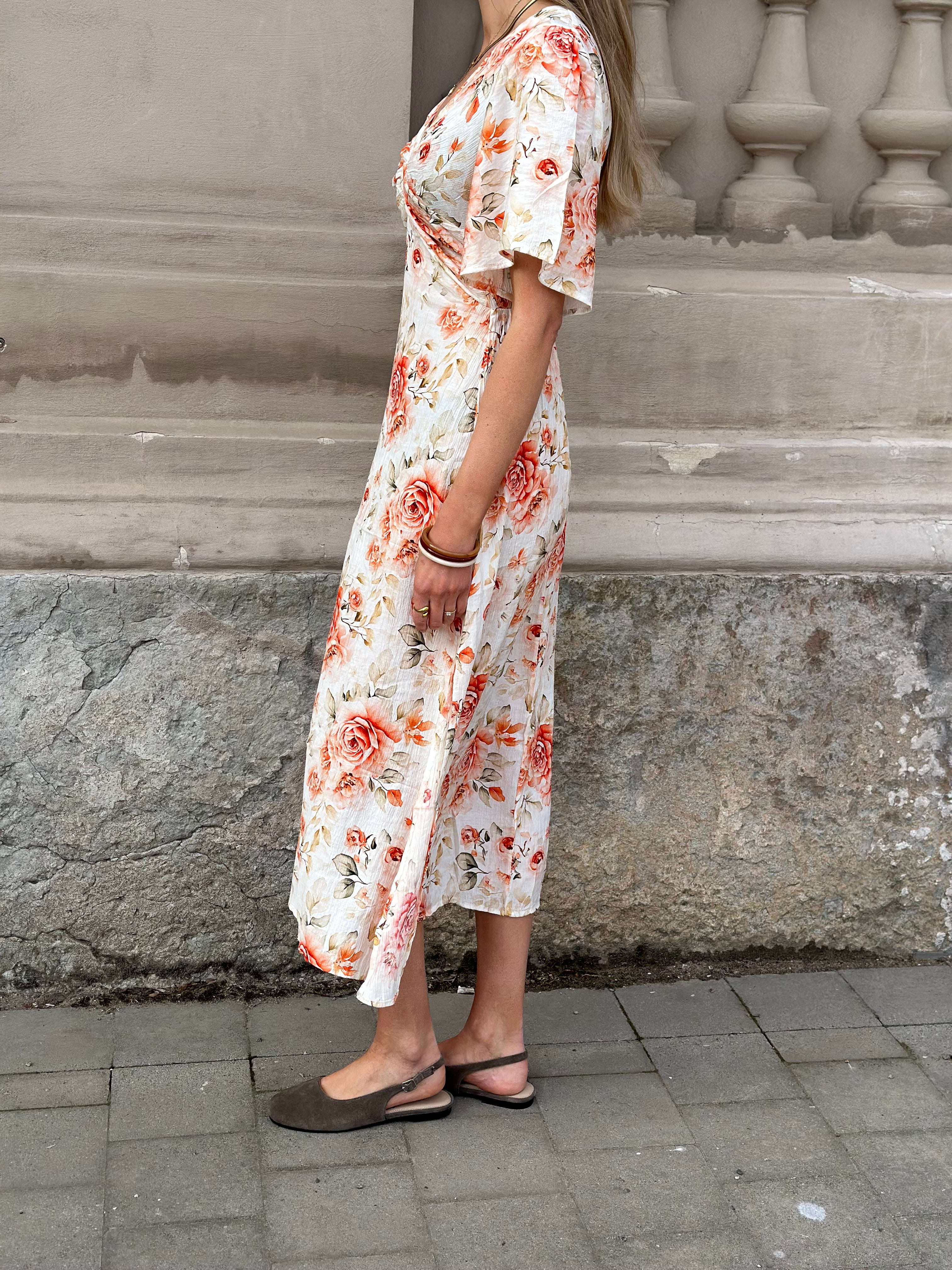 COSY HOUSE - FLOWER DRESS - ORANGE