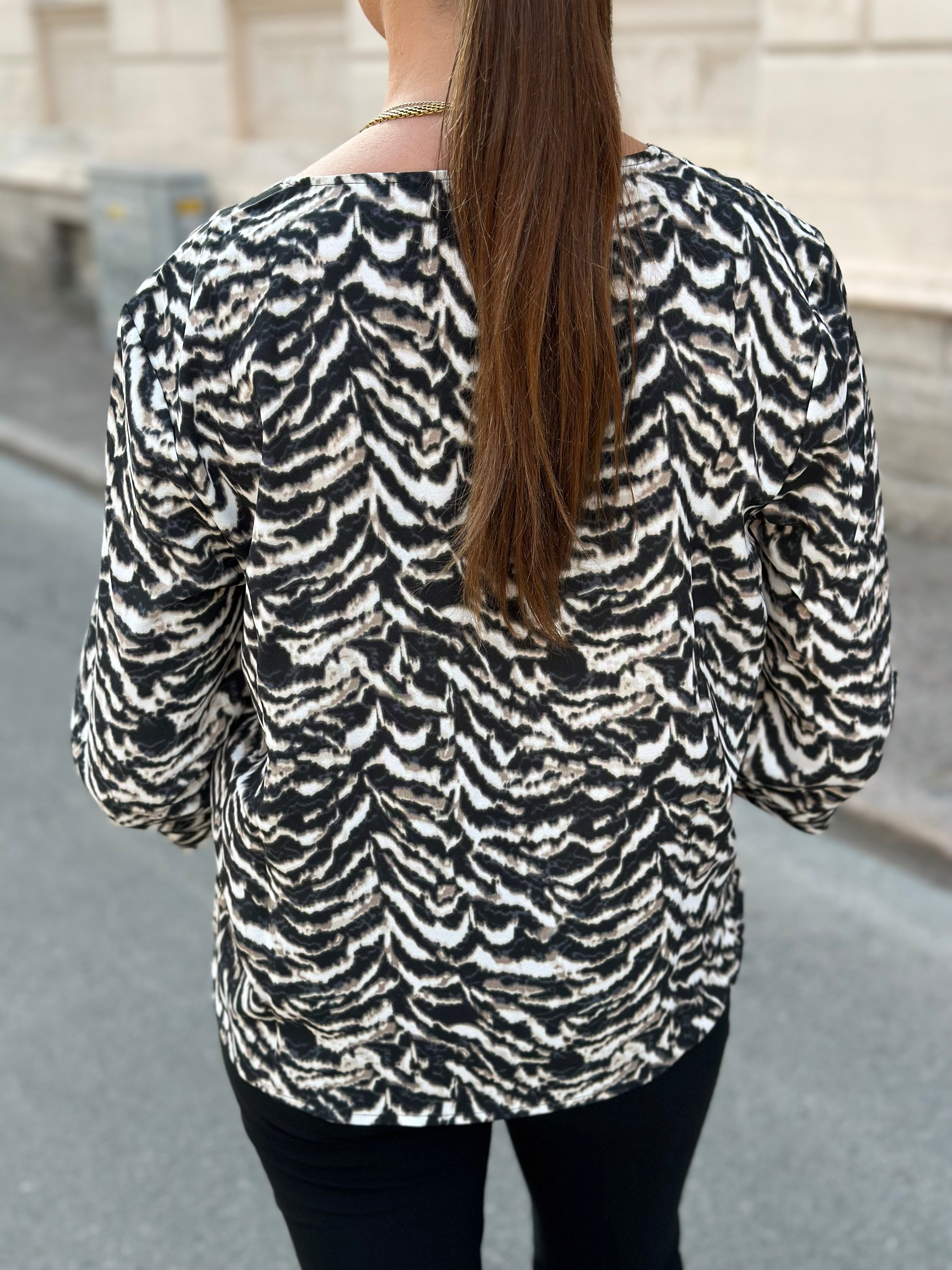 JDY - LION LIFE CAPOTE SHIRT - PHANTOM