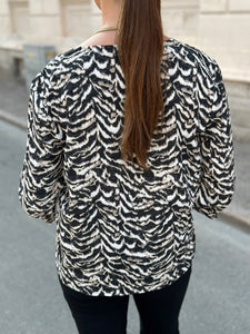 JDY - LION LIFE CAPOTE SHIRT - PHANTOM