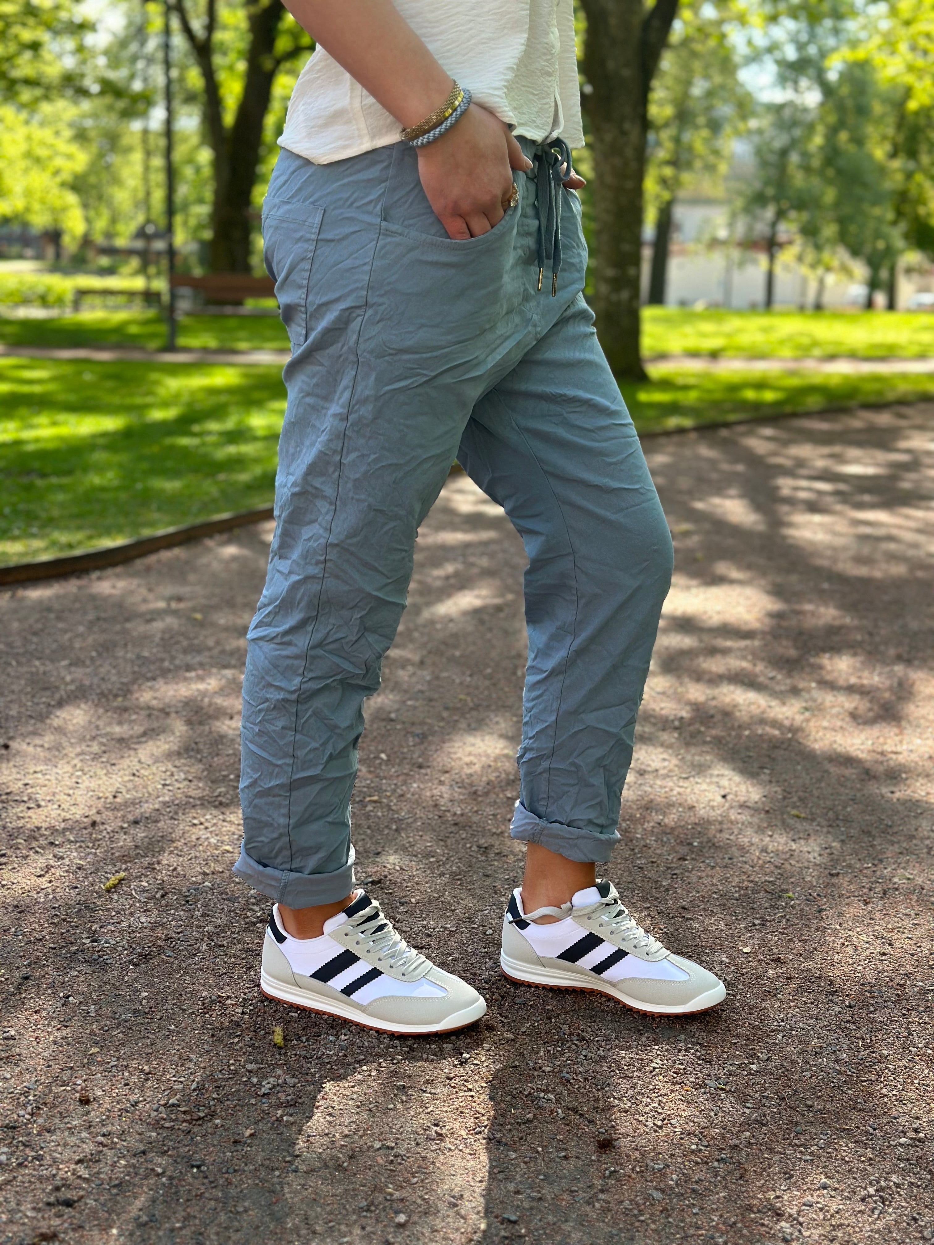 MARTA - BYXA 68702 - JEANS BLUE