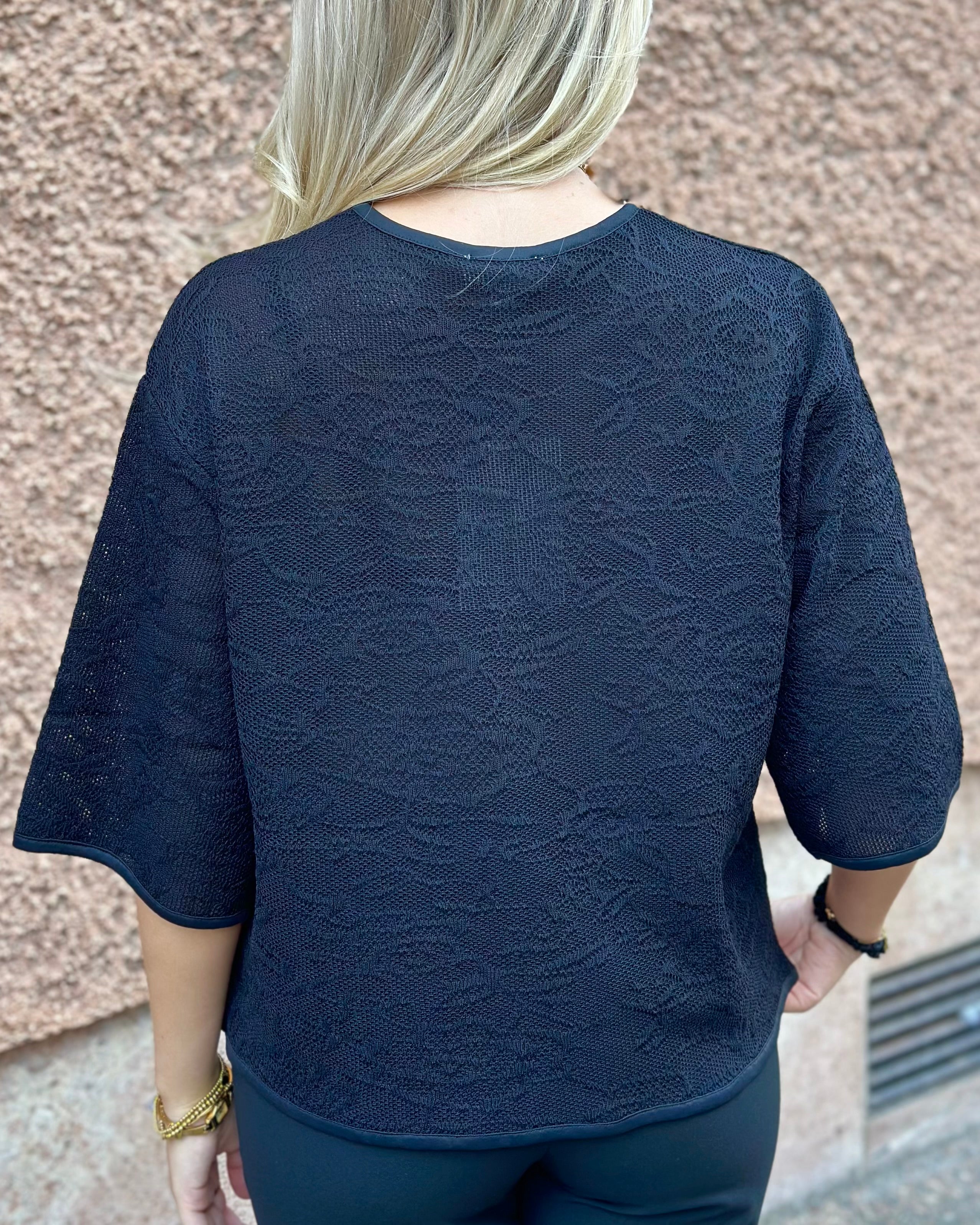 SOAKED - LUPINA CARDIGAN - BLACK
