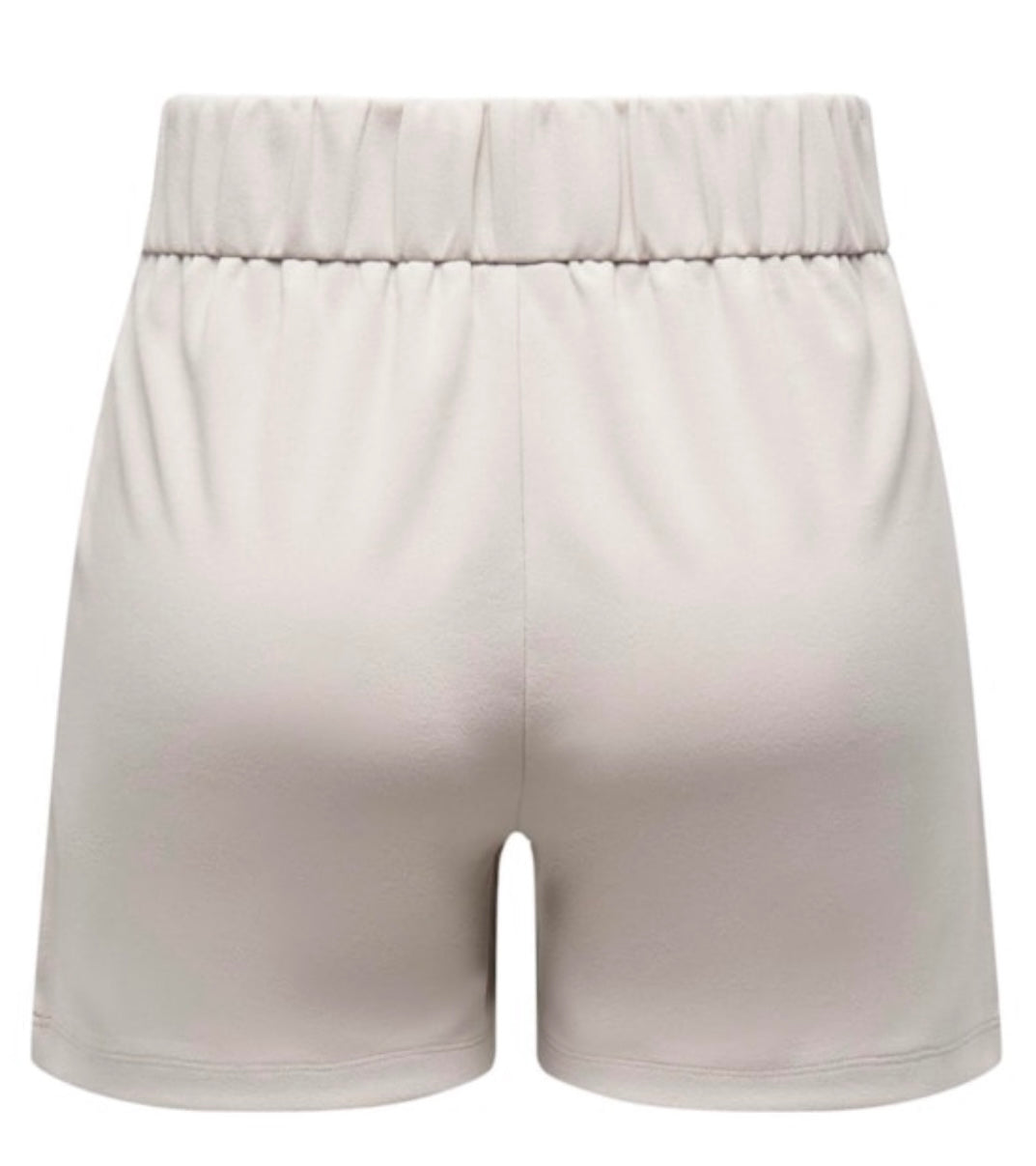 JDY - GEGGO SHORTS - CHATEAU GRAY/BLACK BUTT