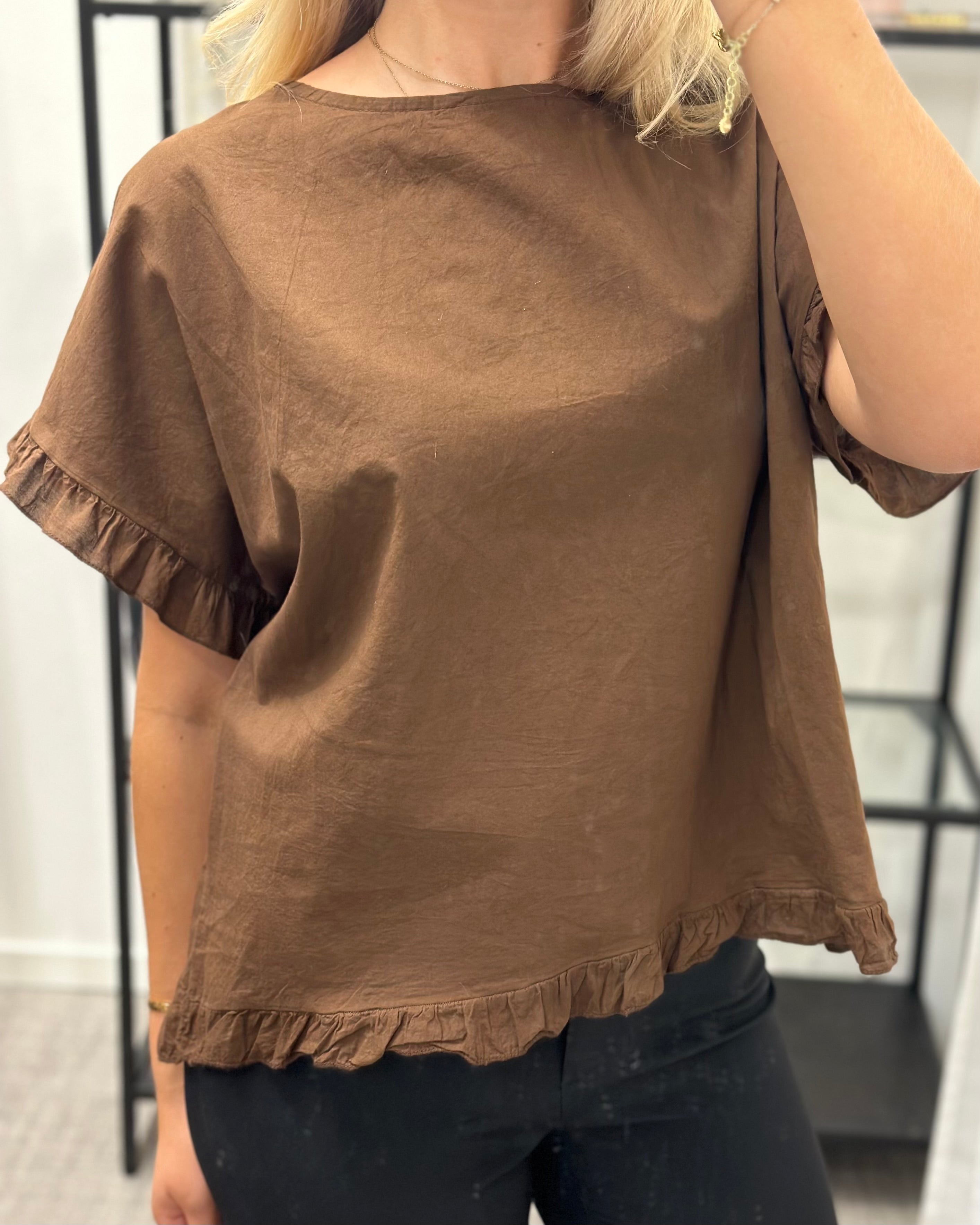 MARTA - BLUS 86493 - CACAO