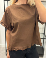 Ladda upp bild till gallerivisning, MARTA - BLUS 86493 - CACAO

