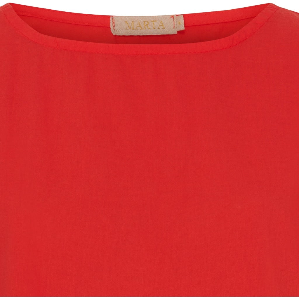 MARTA - KASIMIRA TOP - ROSSO