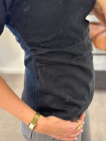 Ladda upp bild till gallerivisning, ONLY - MARIE LIFE S/S RUCHING TOP - BLACK
