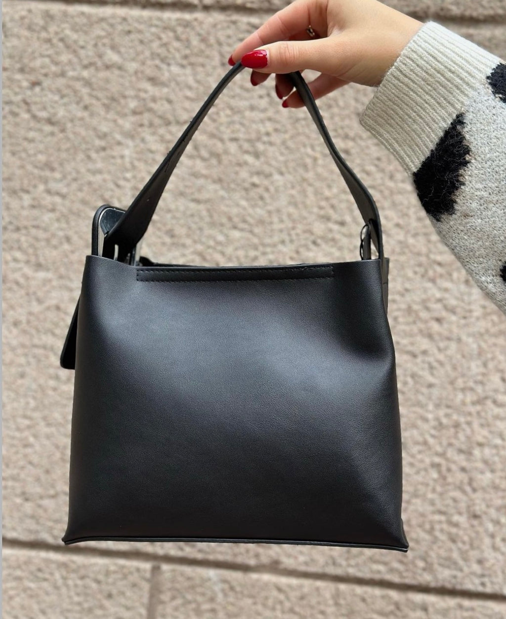 PIECES - RODY CROSS BODY - BLACK