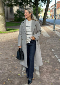 PIECES - MARBEL LONG COAT - MOREL