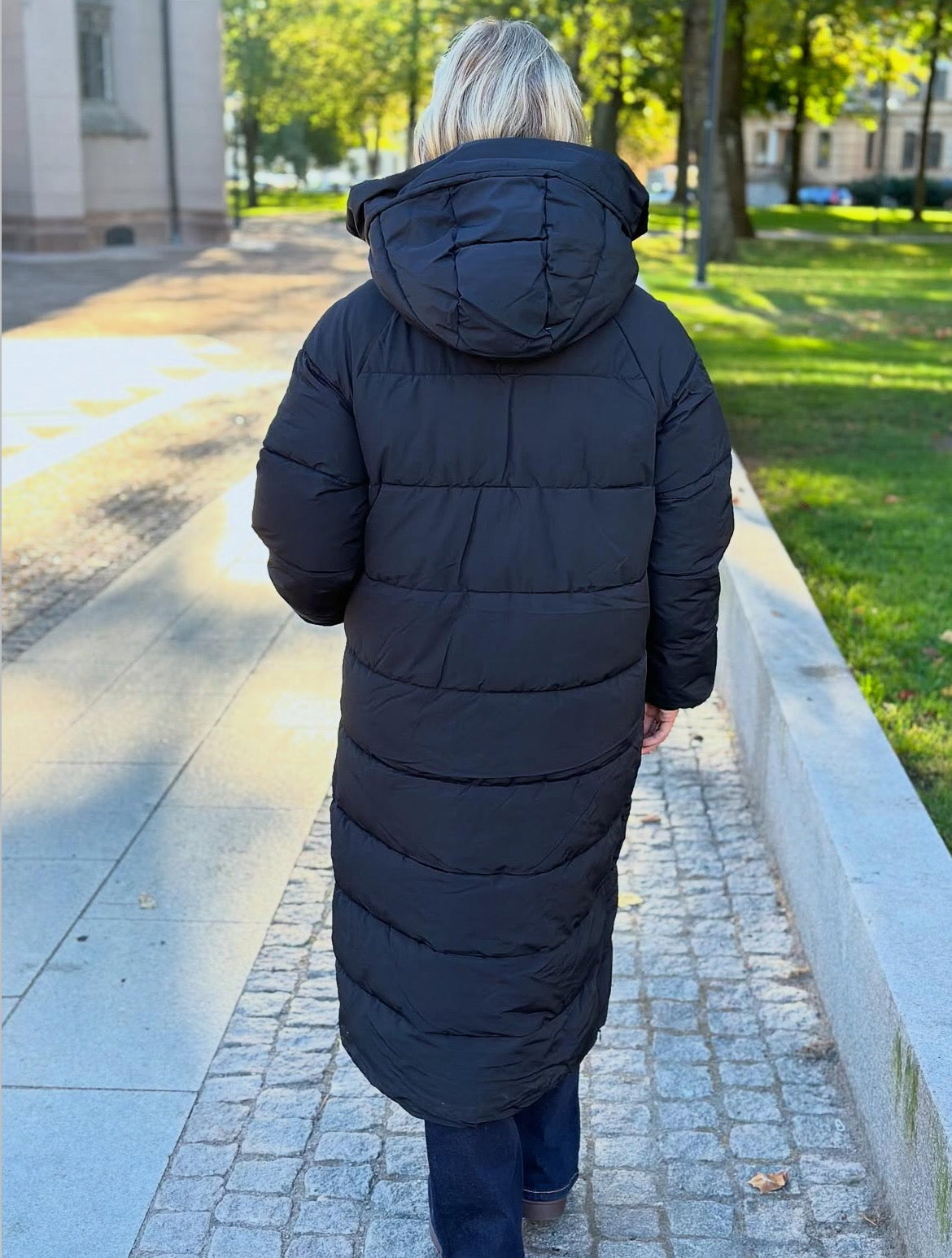 VEROMODA - LAURIE LONG COAT - BLACK