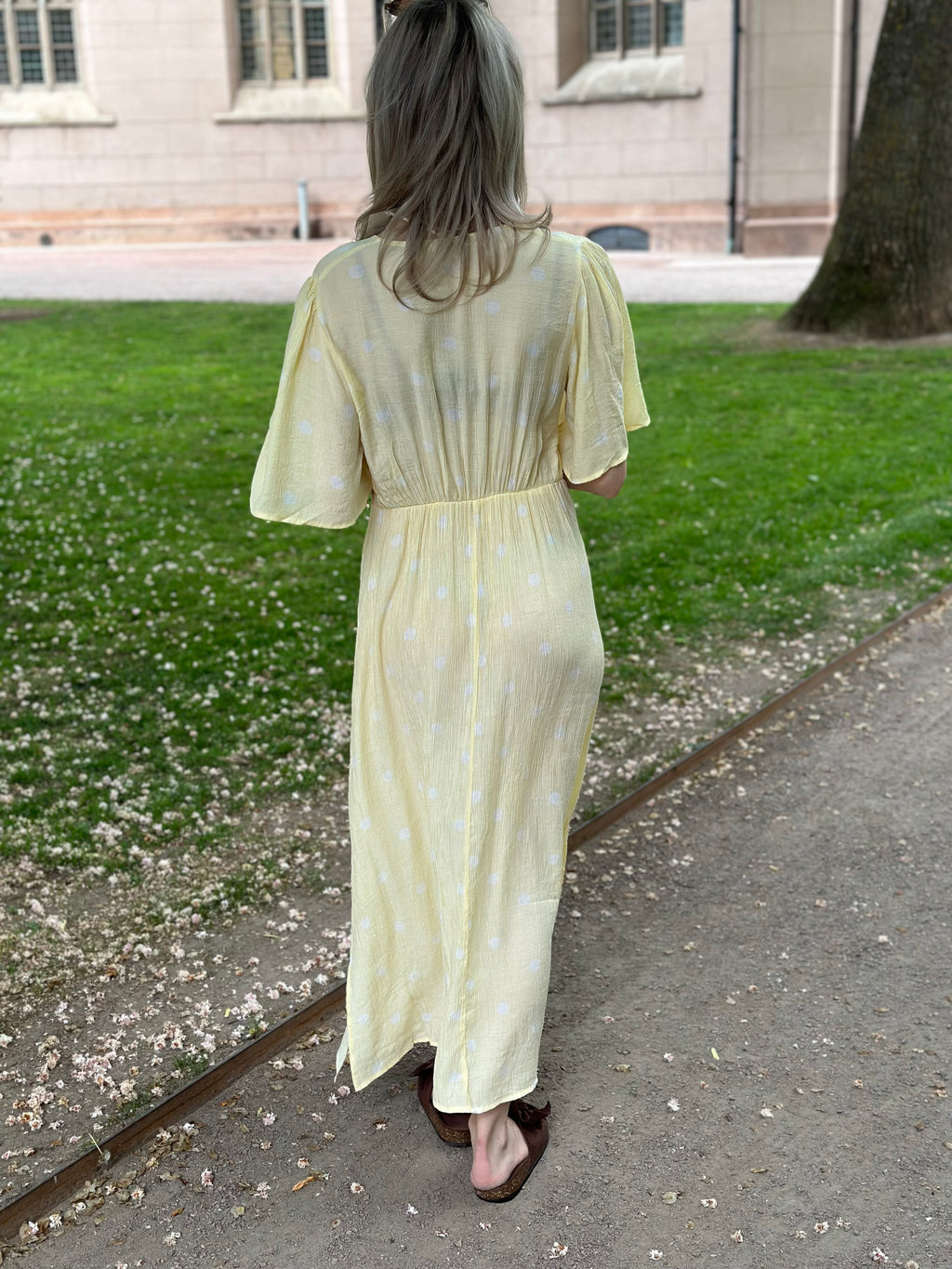 COSY HOUSE - DOT DRESS - YELLOW