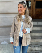 Ladda upp bild till gallerivisning, ONLY - KENYA B LIFE UTILITY JACKET - STRING
