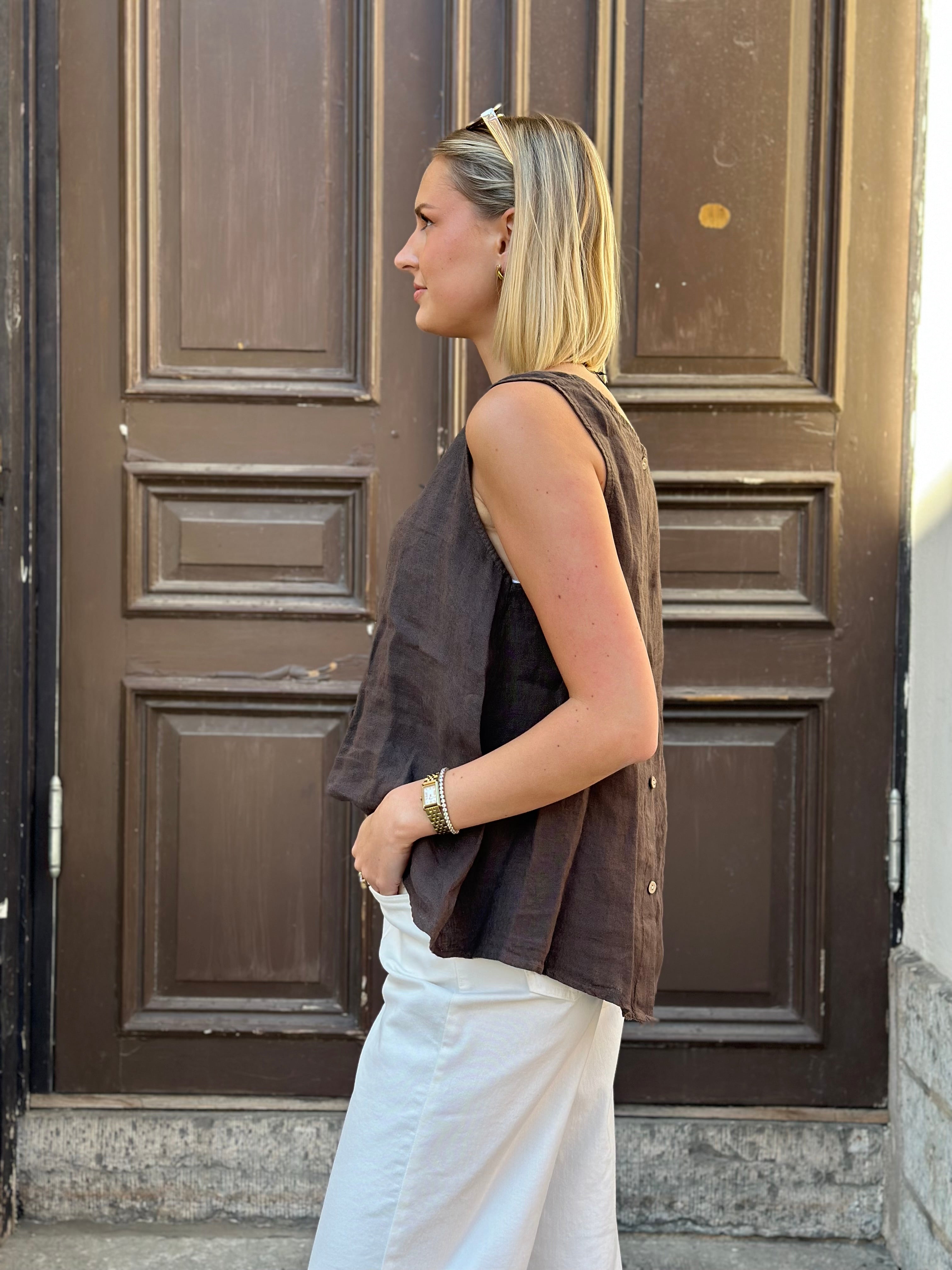 MARTA - ALESSIA TOP 258917 - MORO