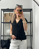 Ladda upp bild till gallerivisning, JDY - KIRKBY LIFE WRAP DETAIL TOP - BLACK
