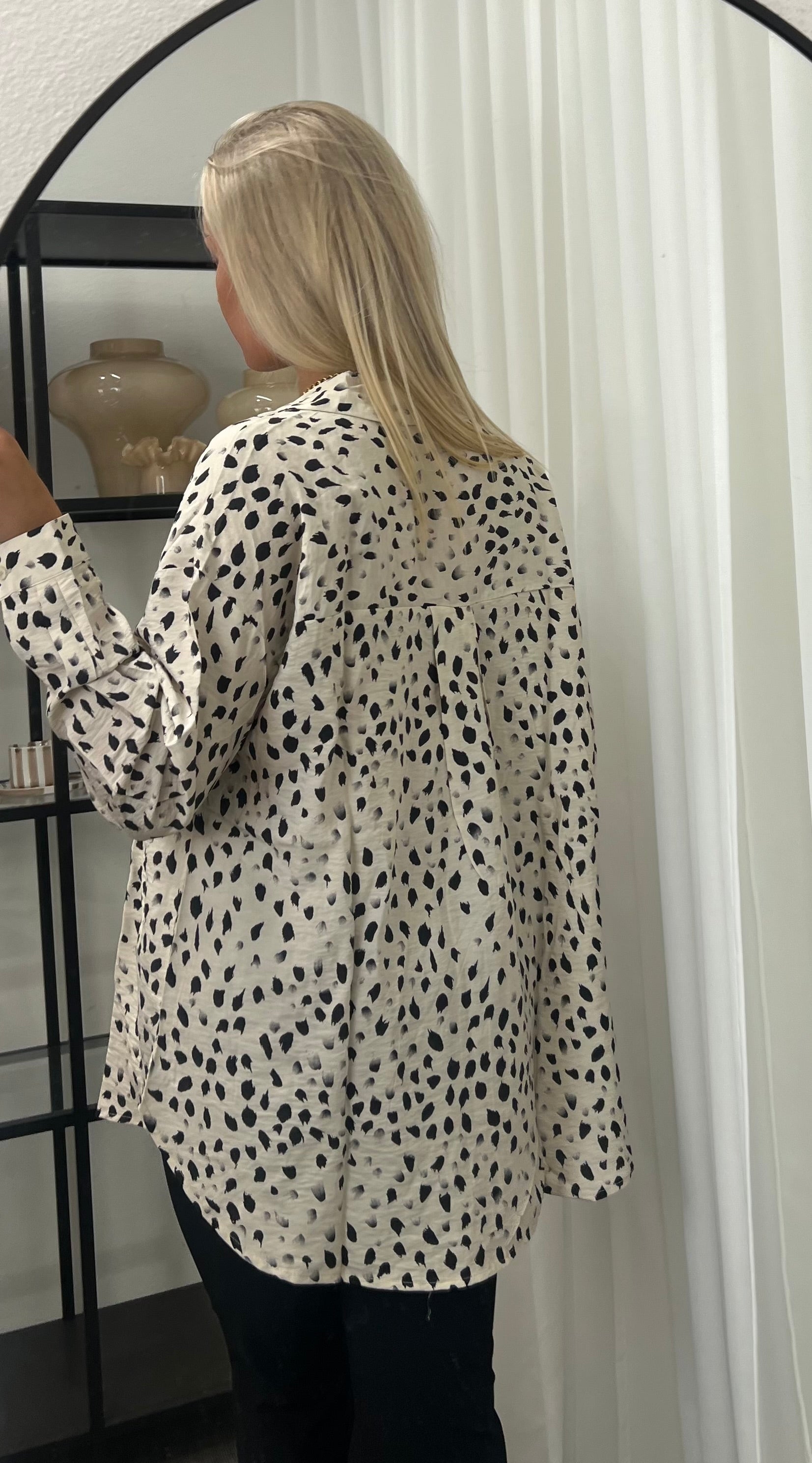 JDY - TROYA LIFE SHIRT - SILVER LINING