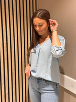 Ladda upp bild till gallerivisning, JDY - DIVYA 3/4 TOP - CERULEAN
