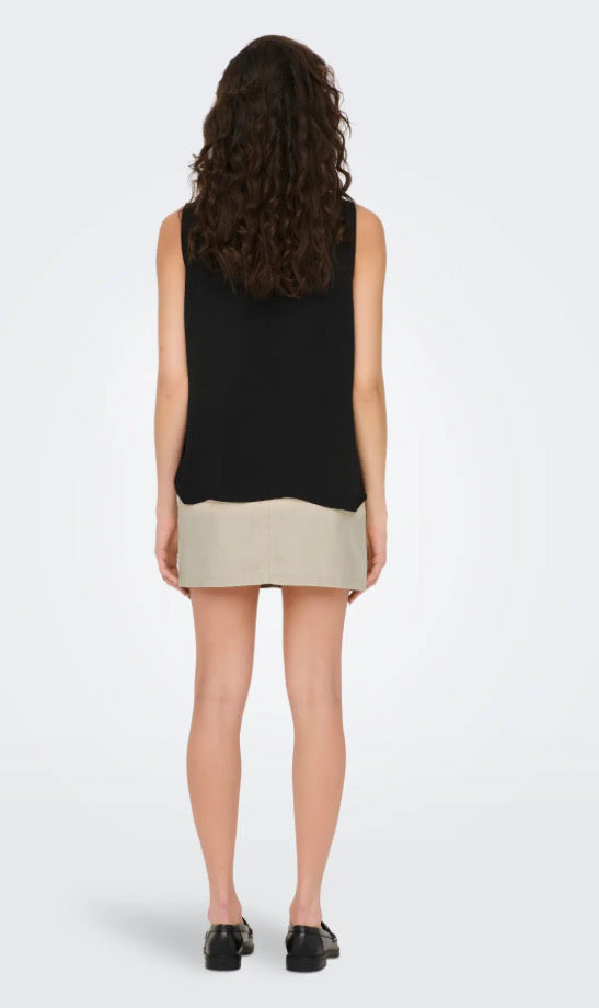 JDY - DIVYA LIFE S/L TOP DIA - BLACK