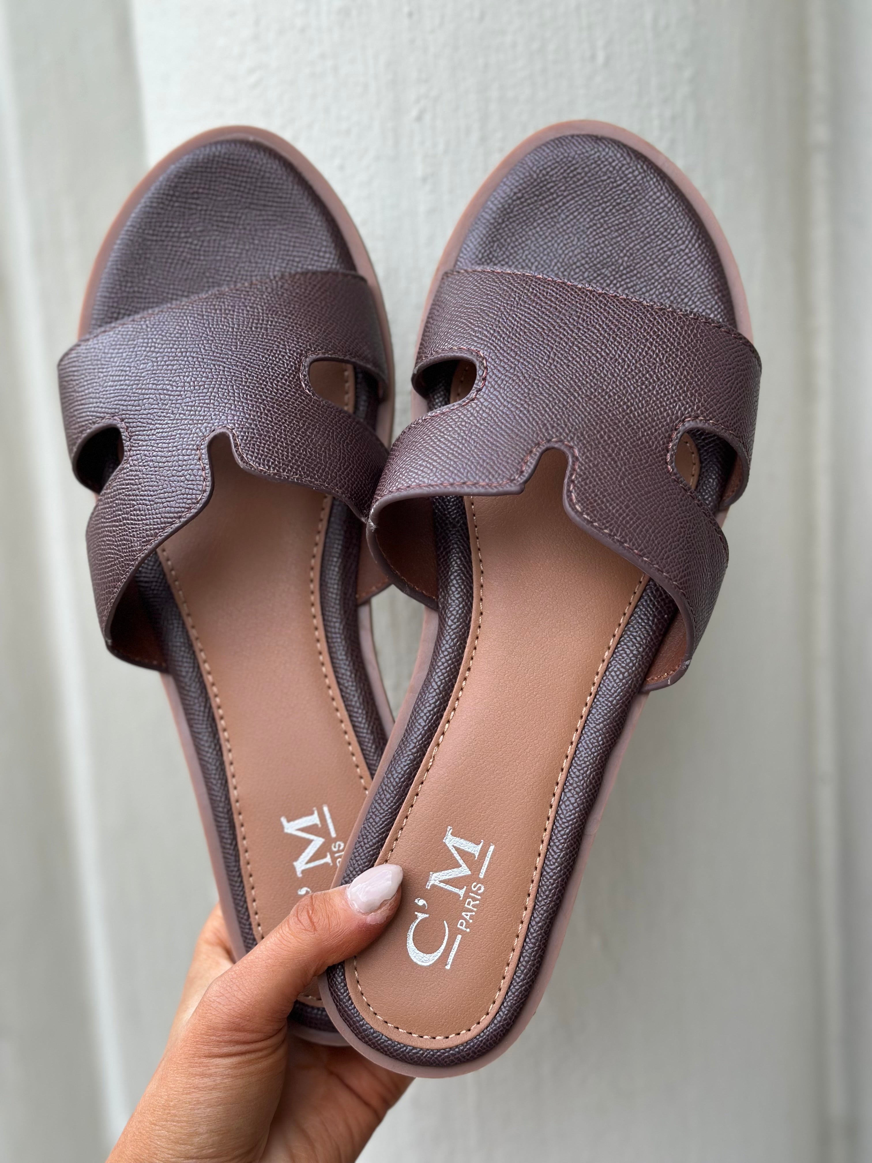 MARTA - OLINA LADIES SHOES - BROWN
