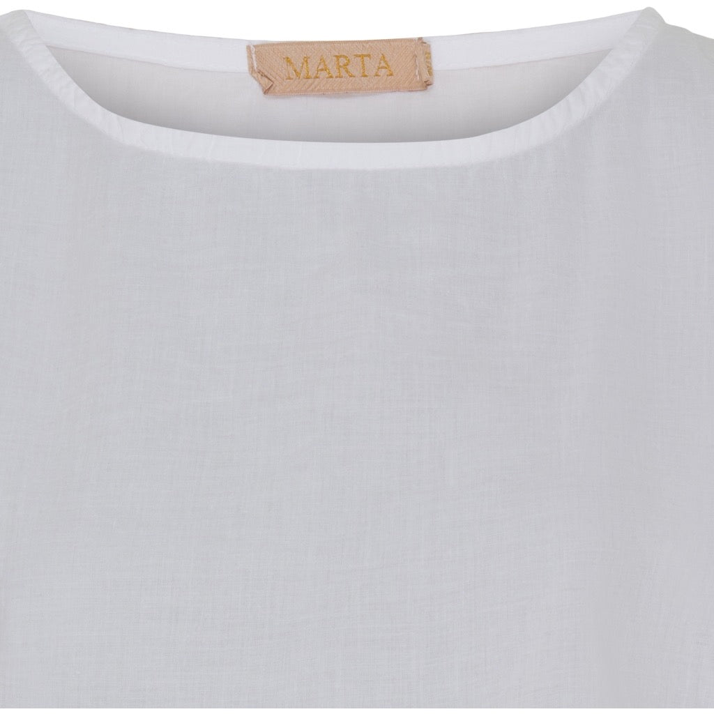 MARTA - KASIMIRA TOP - WHITE