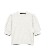 Ladda upp bild till gallerivisning, VERO MODA - DOFFY 2/4 O-NECK PULLOVER - SNOW WHITE/MELANGE
