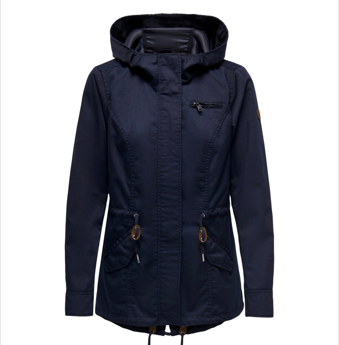 ONLY - LORCA CANVAS PARKA - BLUE GRAPHITE