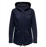 Ladda upp bild till gallerivisning, ONLY - LORCA CANVAS PARKA - BLUE GRAPHITE
