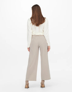 JDY - LOUISVILLE CATIA WIDE PANT - CHATEAU GRAY