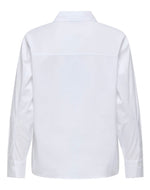 Ladda upp bild till gallerivisning, JDY - MIO L/S ZIP SHIRT - WHITE
