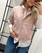 Ladda upp bild till gallerivisning, ONLY - TILDA S/S O-NECK CARDIGAN - PALE MAUVE
