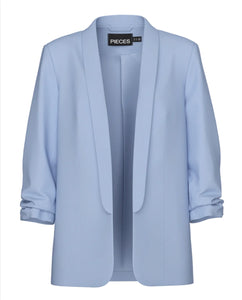 PIECES - BOSELLA 3/4 BLAZER - KENTUCKY BLUE