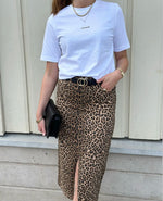 Ladda upp bild till gallerivisning, VEROMODA - VERI SKIRT - SKLVER MINK/ LEOPARD
