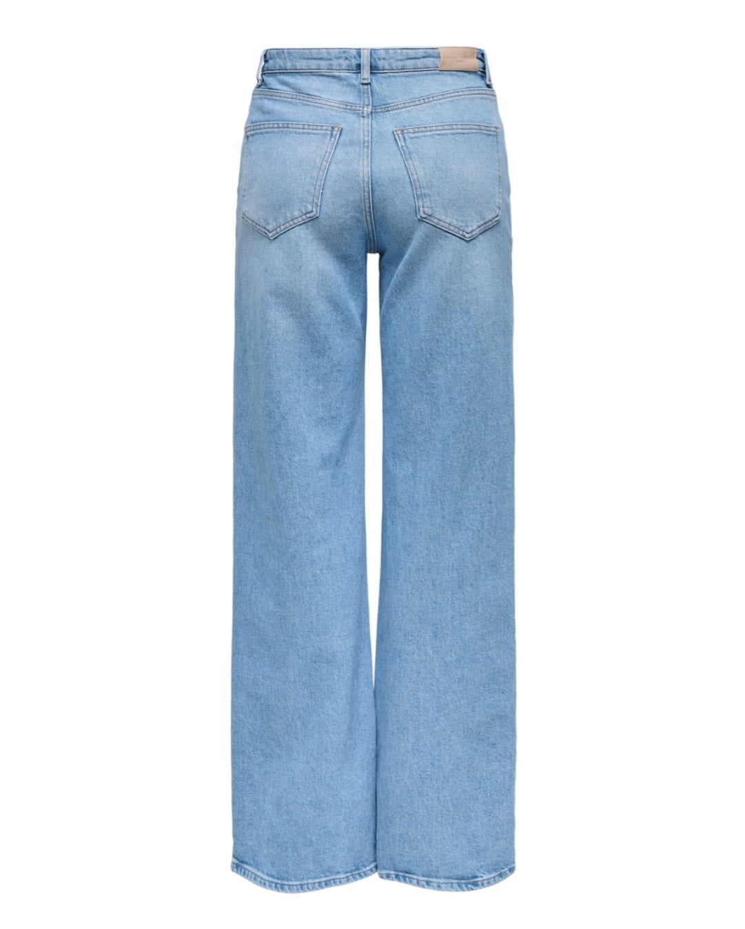 ONLY - JUICY HW WIDE LEG DNM - LIGHT BLUE DENIM