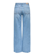 Ladda upp bild till gallerivisning, ONLY - JUICY HW WIDE LEG DNM - LIGHT BLUE DENIM
