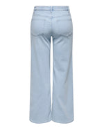 Ladda upp bild till gallerivisning, ONLY - MADISON BLUSH HW WIDE DNM - LIGHT BLUE BLEACHED DENIM
