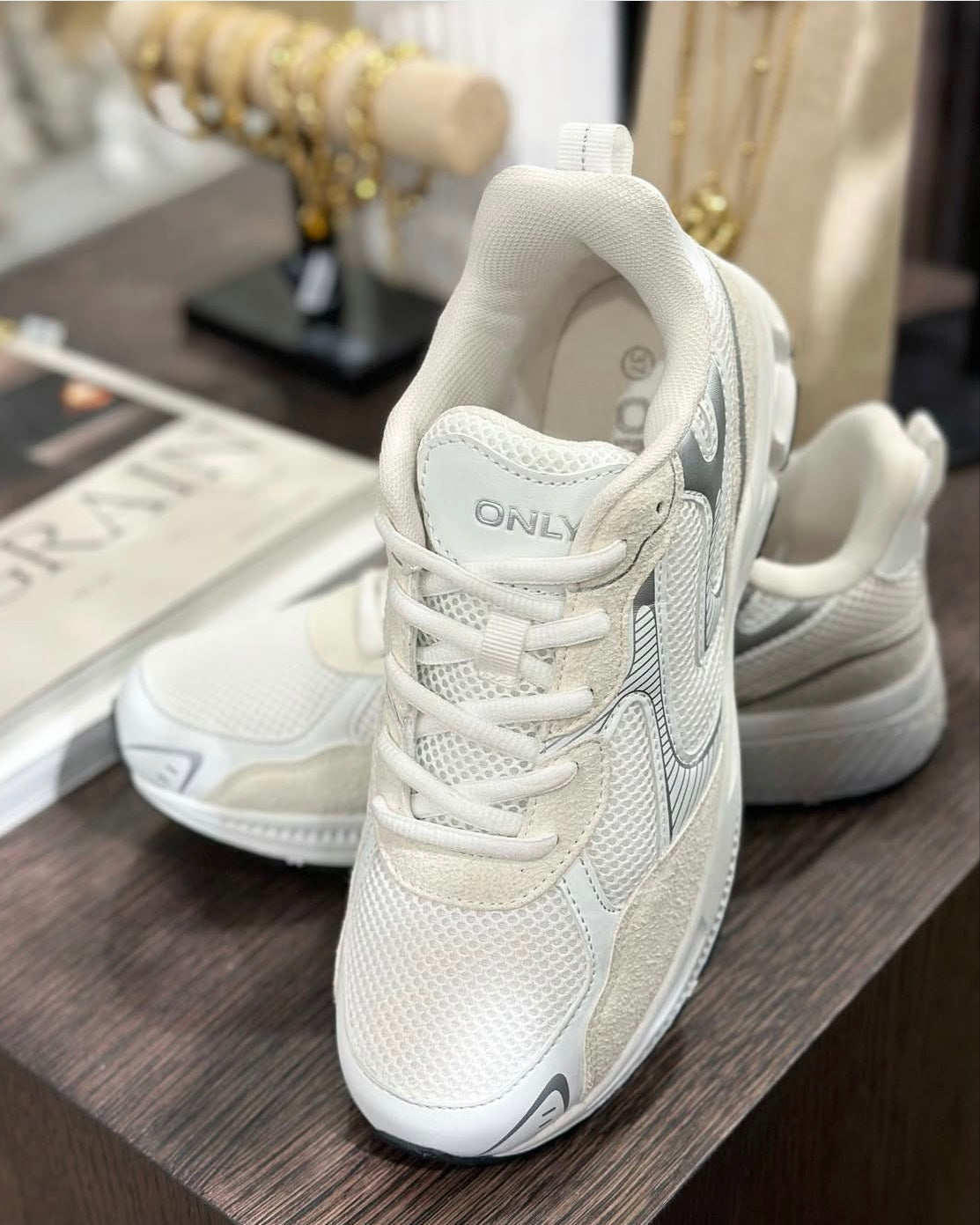 ONLY - JADE SNEAKER - WHITE