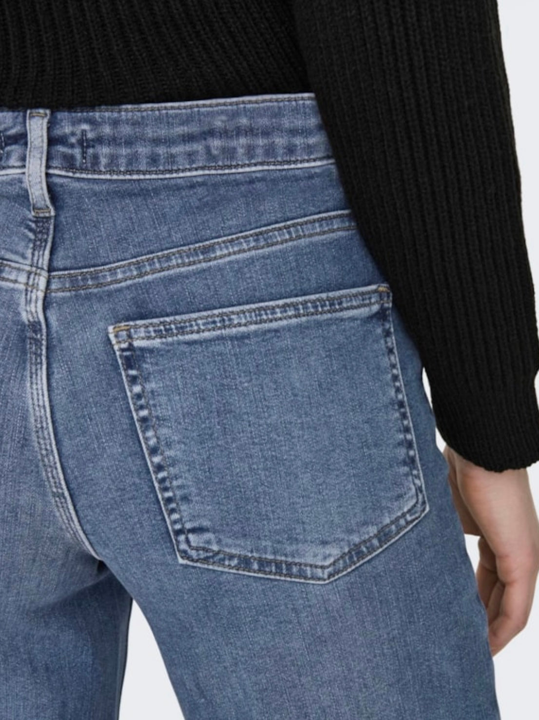 ONLY - MADISON BLUSH HW WIDE - MEDIUM BLUE