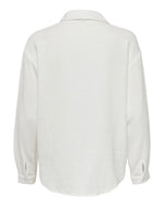 Ladda upp bild till gallerivisning, JDY - THEIS LIFE L/S LOOSE SHIRT - CLOUD DANCER
