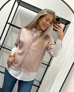 Ladda upp bild till gallerivisning, ONLY - TILDA S/S O-NECK CARDIGAN - PALE MAUVE
