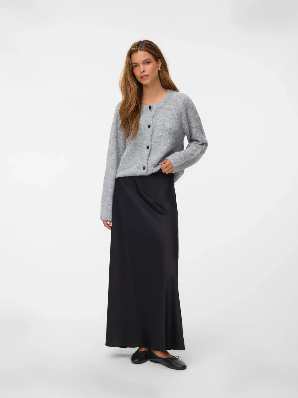 VEROMODA - MERLE ANKLE SKIRT - BLACK