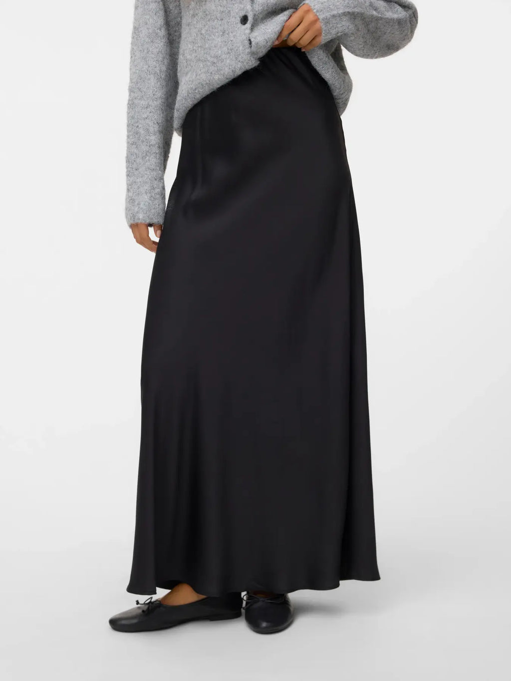 VEROMODA - MERLE ANKLE SKIRT - BLACK