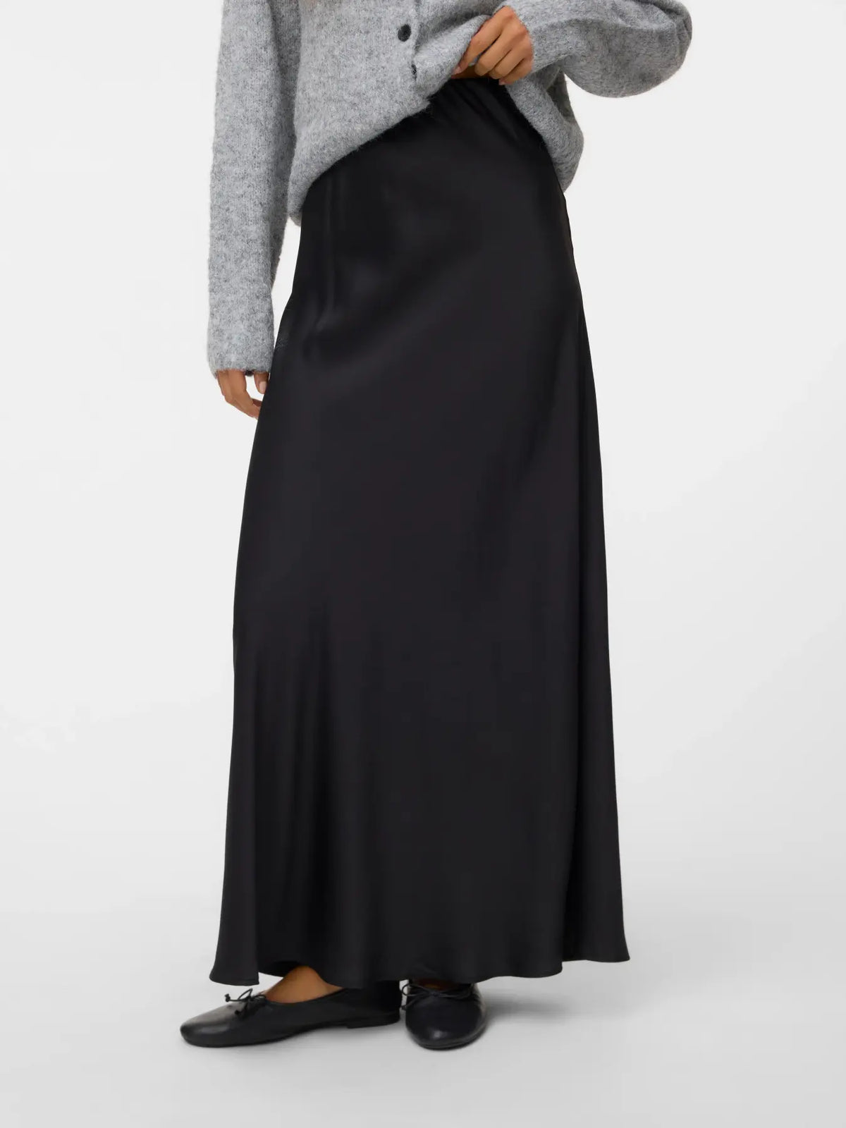 VEROMODA - MERLE ANKLE SKIRT - BLACK