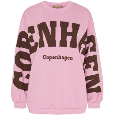 MARTA - HIBISCUS SWEATSHIRT 22659 - PINK