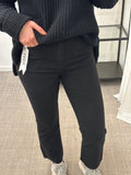 COSY HOUSE - FLARED JEANS - BLACK Y6306A