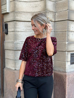 Ladda upp bild till gallerivisning, PIECES - KAM SS TOP - TAWNY PORT
