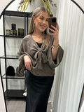 JÖRLEVIK - TWO WAYS KNIT - TAUPE