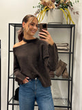 JÖRLEVIK - NOLA KNIT - ESPRESSO