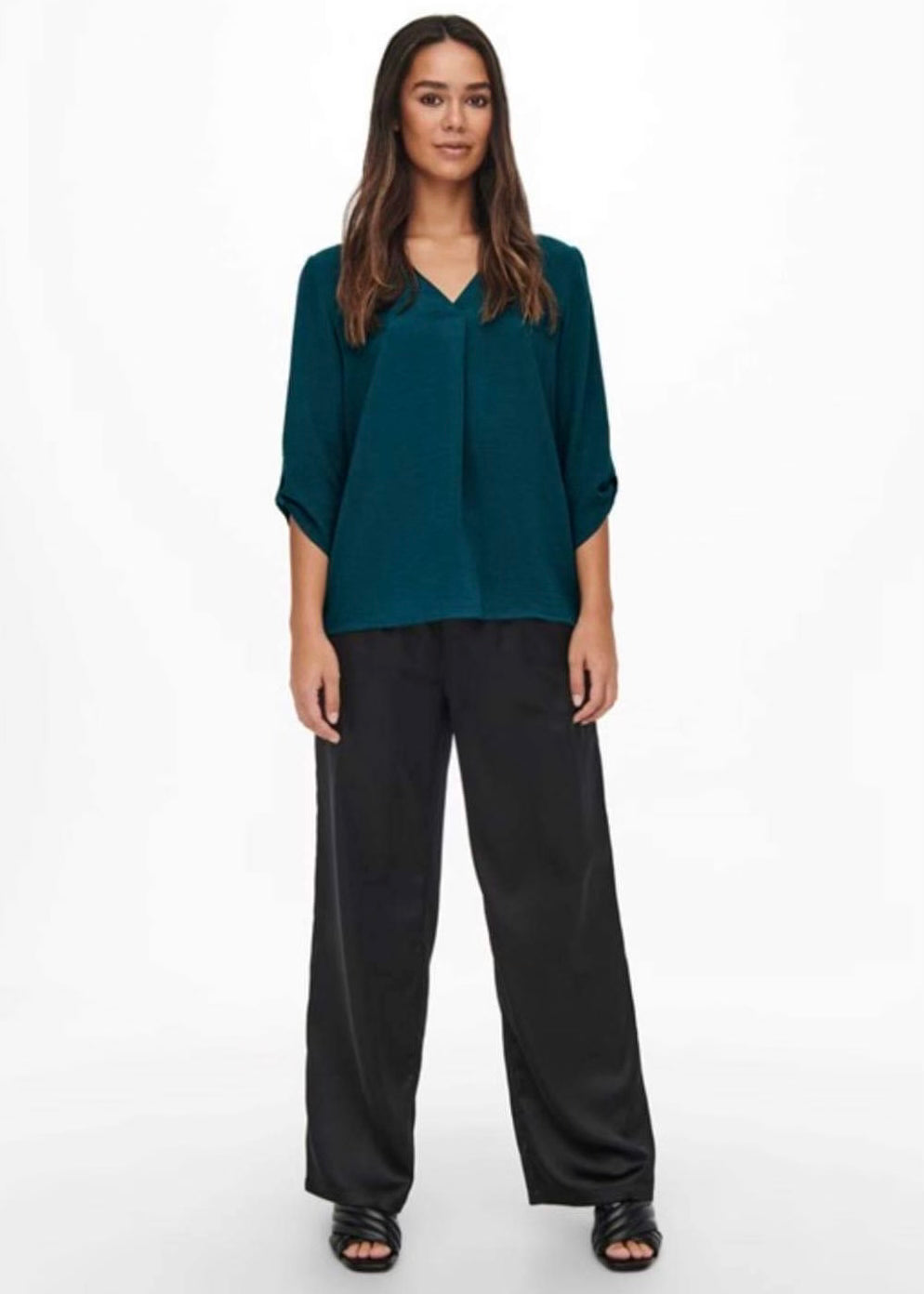 JDY - DIVYA 3/4 TOP - REFLECTING POND