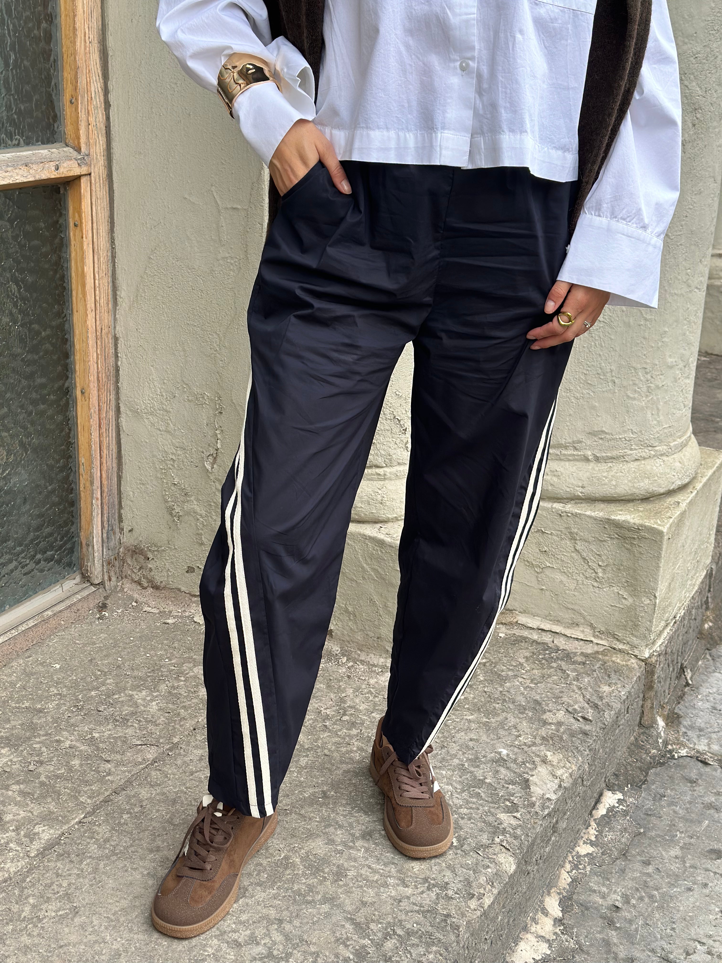 MARTA - SEASHELL PANTS - NAVY