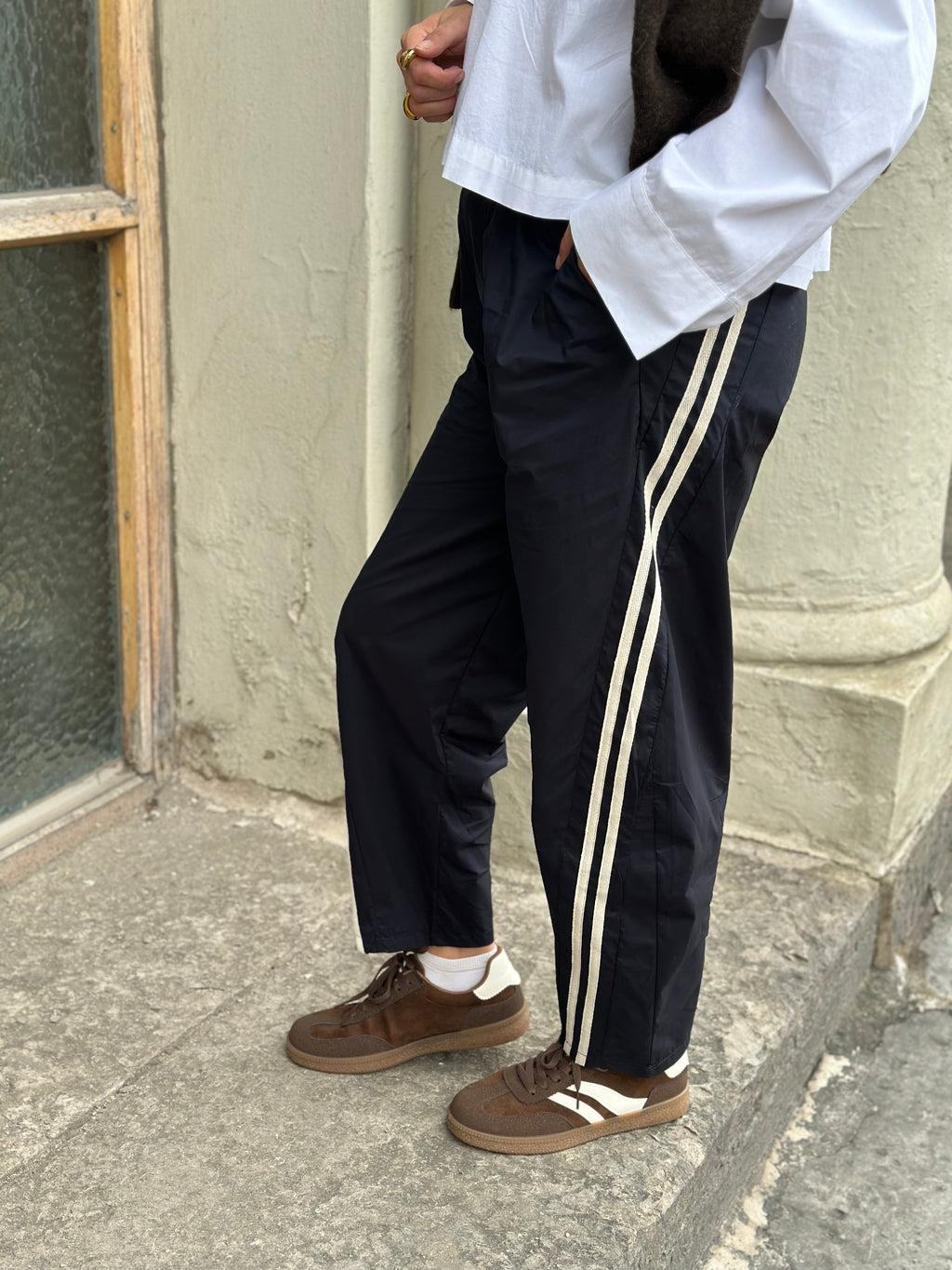 MARTA - SEASHELL PANTS - NAVY